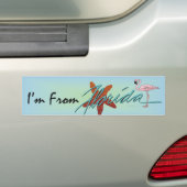 Ich komme aus Florida Autoaufkleber (Auf Auto)