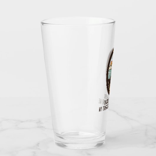 Ich komme dahin, wo meine Gedanken mich nicht find Glas (Rechts)