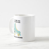 Ich komme in das Büro, mein absoluter Unsinn Kaffeetasse (Vorderseite Links)