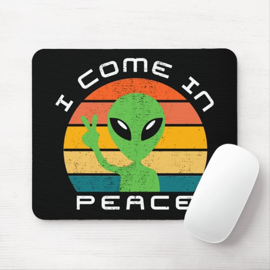 Ich komme in den Raum der friedlichen Alien Mousepad (Mit Mouse)