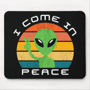 Ich komme in den Raum der friedlichen Alien Mousepad
