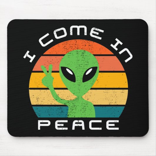 Ich komme in den Raum der friedlichen Alien Mousepad (Vorne)