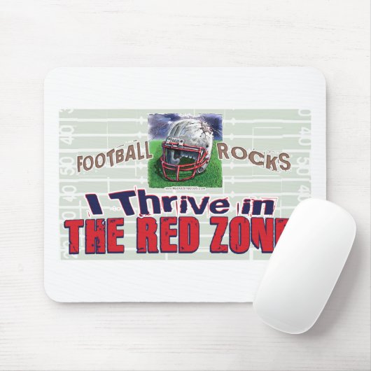 Ich komme in der roten Zone vorwärts! Mousepad (Mit Mouse)