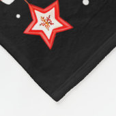 Ich komme in Frieden, ich bin Frieden Lustiges Paa Fleecedecke (Ecke)
