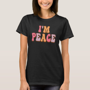 Ich komme in Frieden Ich bin Peace Apparels Couple T-Shirt