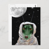 Ich komme in Frieden Postkarte (Vorne/Hinten)