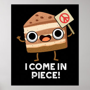 Ich komme in Piece Funny Cake Puff Dark BG Poster