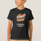 Ich komme in Piece Funny Cake Puff Dark BG T-Shirt (Vorderseite)