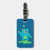 Ich komme in Ruhe Kinder Spaß Alien-ID-Gepäckanhän Gepäckanhänger (Vorderseite vertikal)
