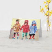 Ich komme mit ein bisschen Hilfe von meinen Freund Karte (Gelbe Blume)