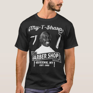 Ich komme nach Amerika, mein T Sharp Barber Shop T-Shirt