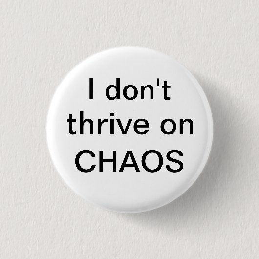 Ich komme nicht auf CHAOS vorwärts Button (Vorderseite)