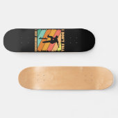 Ich komme nicht herunter, wenn ich nur frühstücke skateboard (Horizontal)