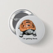 Ich komme schon irgendwie an, Custom Box Turtle Bu Button (Vorne & Hinten)