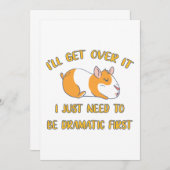 Ich komme über die Guinea Dankeskarte (Vorne/Hinten)