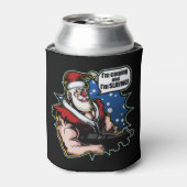 Ich komme und ich bin dabei, den lustigen Rambo Xm Dosenkühler (Kanne Vorderseite)