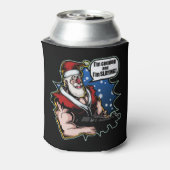 Ich komme und ich bin dabei, den lustigen Rambo Xm Dosenkühler (Kanne Rückseite)