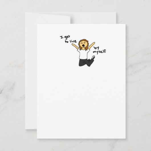 Ich komme von mir zum Leben - Einladungen (Vorderseite)