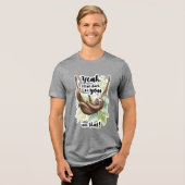 Ich komme zu dir zurück Tri-Blend shirt (Vorderseite voll)