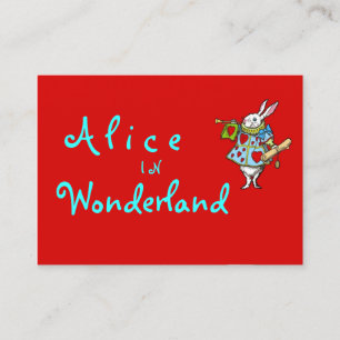 Ich komme zu spät! -Visitenkarten Visitenkarte