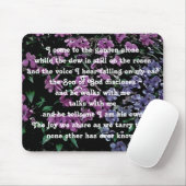 Ich komme zum Blumen Garten allein Mousepad (Mit Mouse)