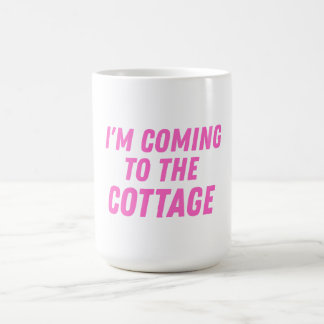 Ich komme zum Cottage Kaffeetasse
