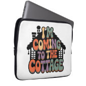 Ich komme zum Cottage Laptopschutzhülle (Vorne Rechts)