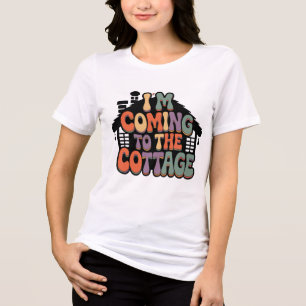 Ich komme zum Cottage Tri-Blend Shirt