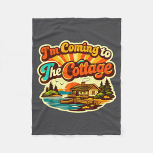 Ich komme zur Cottage Romance Hockey Coupl  Fleecedecke