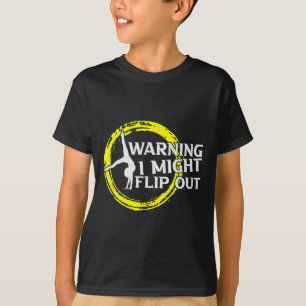 Ich könnte ausflippen Lustige Turnen Cheerleading- T-Shirt