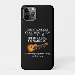 Ich könnte aussehen, als höre ich dir Gitarre Lo Case-Mate iPhone Hülle