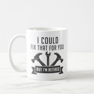 Ich könnte das für dich reparieren kaffeetasse