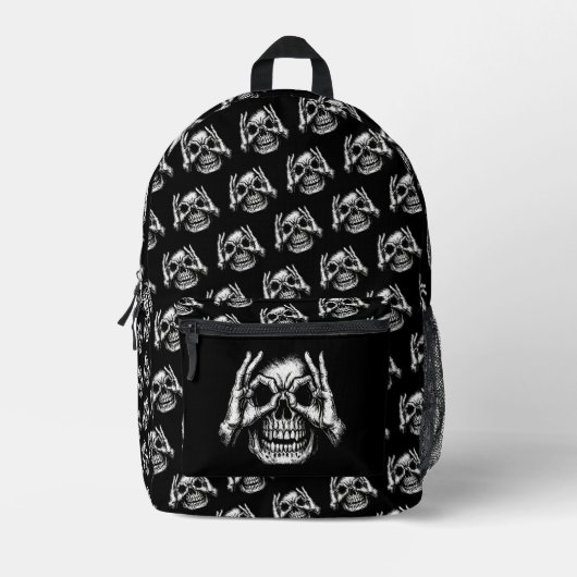 Ich könnte das schwarze Schaf der Familie sein Bedruckter Rucksack (Vorderseite)
