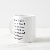 Ich könnte diese lustige Tasse gegessen haben (Vorderseite Links)