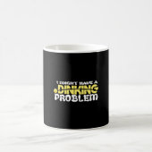 Ich könnte ein Problem beim Essen haben Kaffeetasse (Mittel)