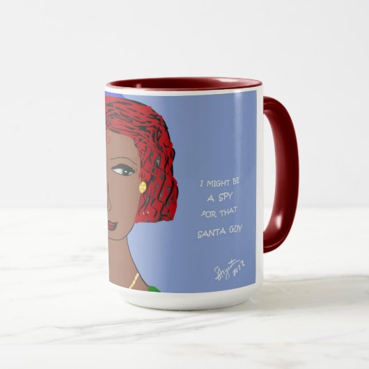 ICH KÖNNTE EIN SPIEL FÜR DIESEN SANTA-TYP SEIN TASSE (VorderseiteRechts)