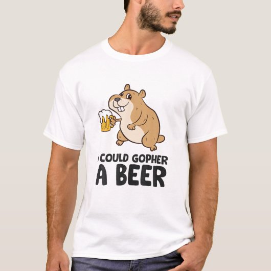 Ich konnte einen Bierspass trinken T-Shirt (Vorderseite)