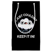 Ich konnte es einfach nicht in der sonnigen Wolken Kleine Geschenktüte (Vorderseite)