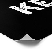 Ich konnte es einfach nicht in der sonnigen Wolken Poster (Ecke)