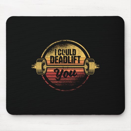 Ich könnte euch eine lustige, tödliche Gymnastik-F Mousepad (Vorne)