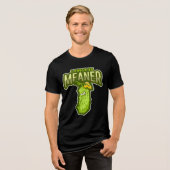 Ich könnte Gemeiner sein | Grumpy Pickle Attitude  Tri-Blend Shirt (Vorderseite voll)