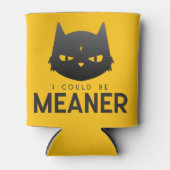 Ich könnte Gemeiner sein | Moody Cat Beverage Cool Dosenkühler (Vorderseite)
