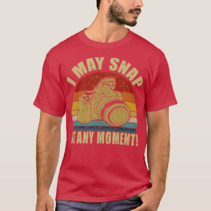 Ich könnte jeden Moment ausrasten Fotograf Vintage T-Shirt