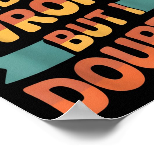 Ich könnte mich irren, aber ich bezweifle es, dass poster (Ecke)