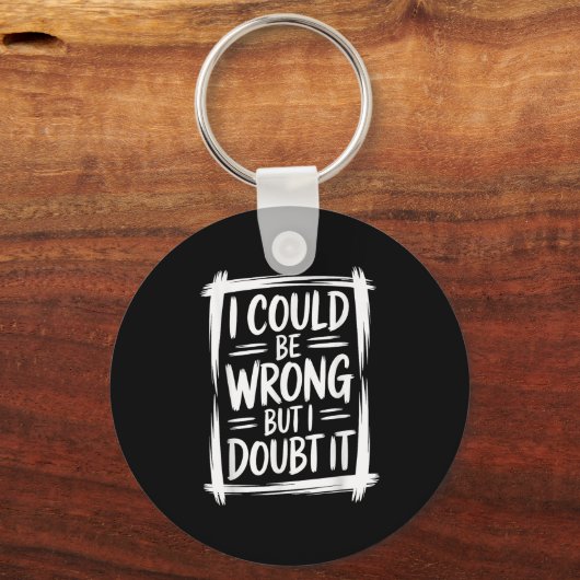 Ich könnte mich irren, aber ich bezweifle es, dass schlüsselanhänger (Vorderseite)