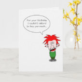 Ich könnte mir nicht leisten, Sie viel zu kaufen Karte (Gelbe Blume)