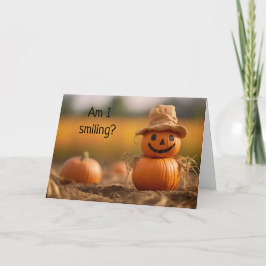 ICH KÖNNTE NICHT "GLÜCKLICH" SEIN FÜR "SIE" KARTE (Vorderseite)