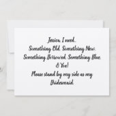 Ich konnte nicht sagen, dass ich ohne dich mache | einladung (Rückseite)