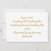 Ich konnte nicht sagen, dass ich ohne dich mache | einladung (Rückseite)