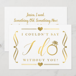 Ich konnte nicht sagen, dass ich ohne dich mache | einladung